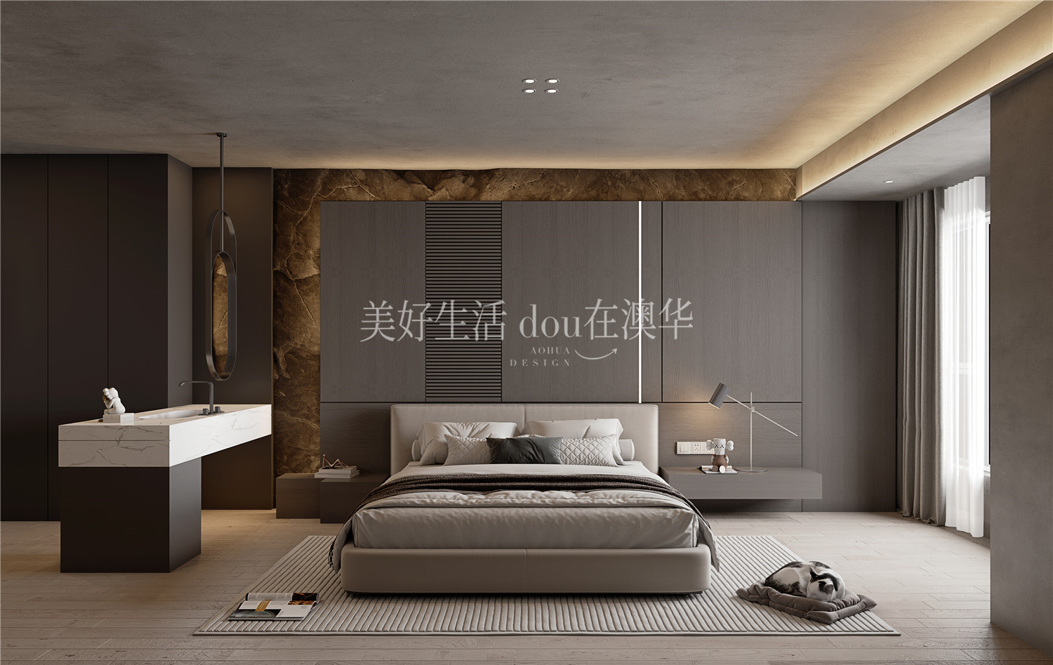 龍湖天璽180㎡意式極簡(jiǎn)