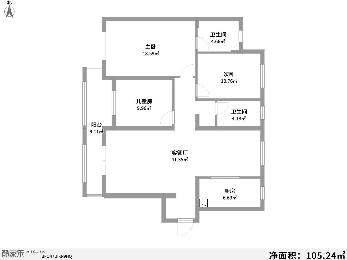 酷家樂裝修網(wǎng)-復(fù)地東湖國際7期-戶型圖133.jpg