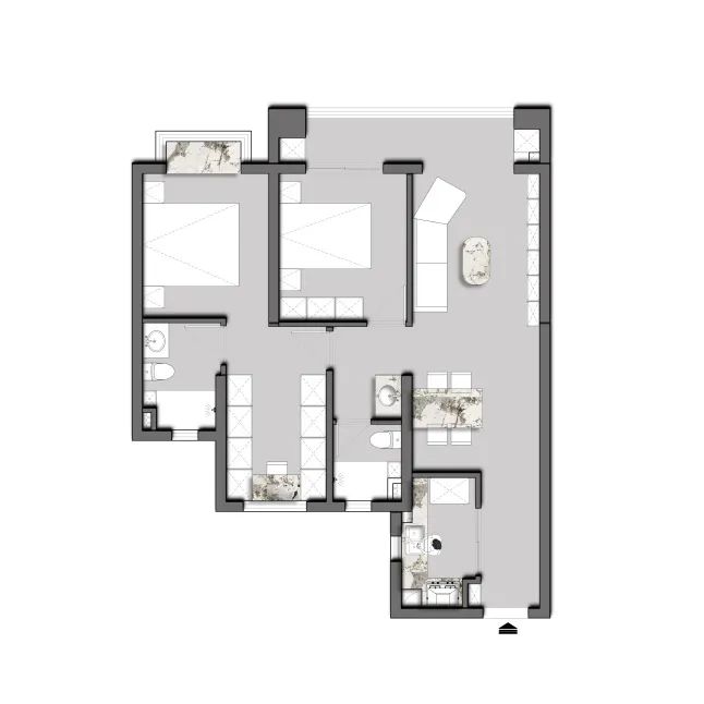城建信達后湖里106㎡